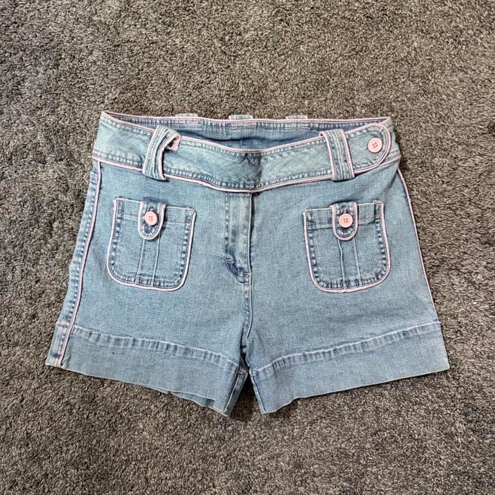 Unbranded Women's Blue and Pink Shorts